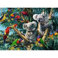Koalas in a Tree 500pc Jigsaw Puzzle Extra Image 1 Preview